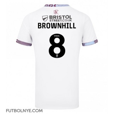 Camiseta Burnley Josh Brownhill #8 Tercera Equipación 2024-25 manga corta Camiseta Burnley Josh Brownhill #8 Tercera Equipación 2024-25 manga corta